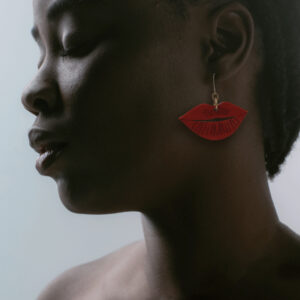 Red Lips Earrings