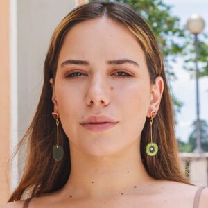 Kiwi Talk Earrings