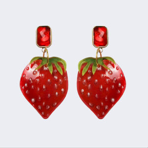 Strawberry  Earrings  XL