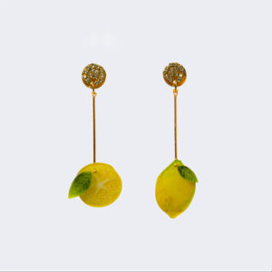 Lemon tree earrings