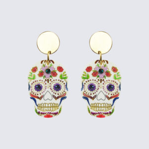 Day of the dead earrings