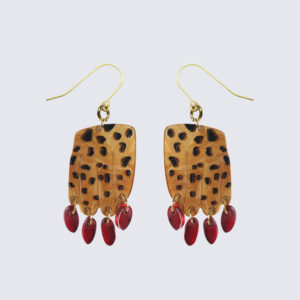 Rawr paw earrings