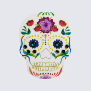 Day of the dead brooch