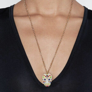 Day of the dead necklace