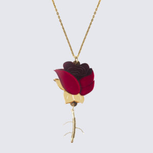 Rose necklace