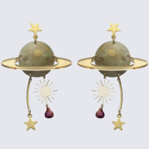 Space Bling pendientes