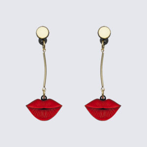 Dot Lips earrings