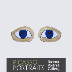 NPG #Picasso eye stud earrings