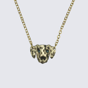 Dalmatian necklace