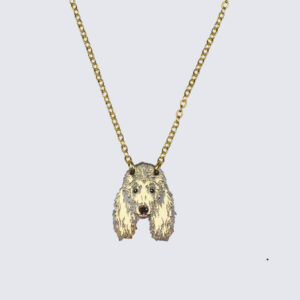 Poodle necklace