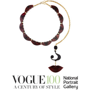 NPG #Vogue100 multi lips necklace