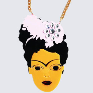 Frida Kahlo Pink collar
