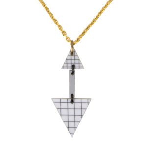 Arrow all alone necklace