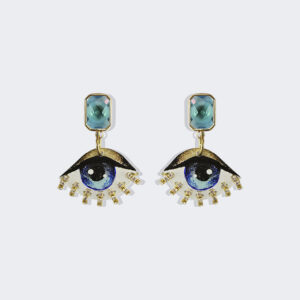 Diana's eye earrings