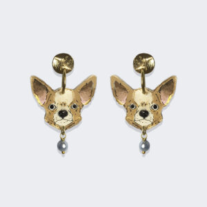 Chihuahua earrings