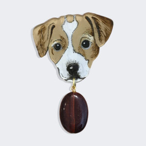 Jack Russell broche