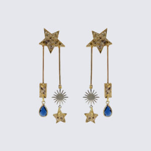 Star Blue Earrings