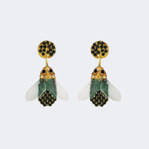 Bumble Bee Gold earrings