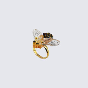 Sleepy Bee Ring