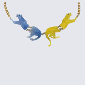 Panther Twins Necklace